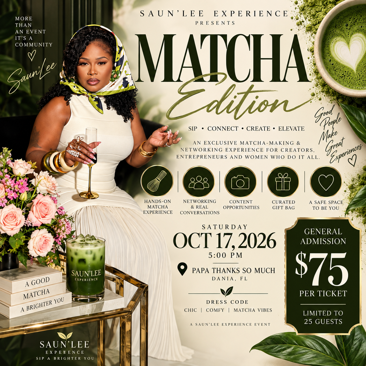 The Matcha Experience — Saun'Lee
